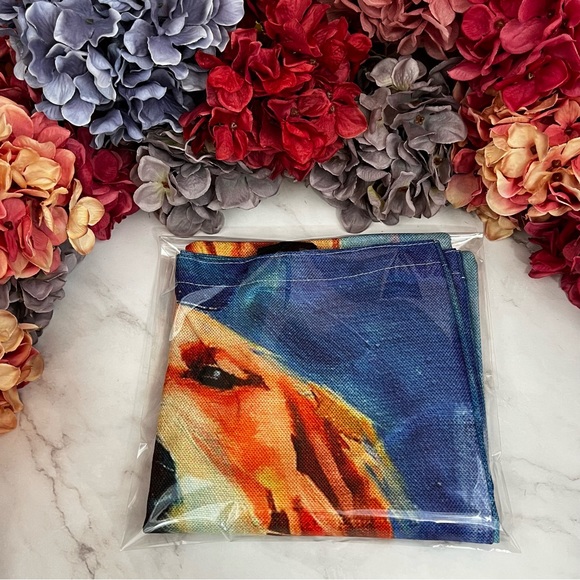 Eco-Friendly Happy Golden Retriever Dog Folding Tote Bag - Picture 13 of 14